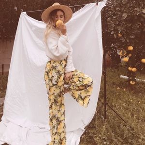 Show Me Your Mumu Lemon Pants